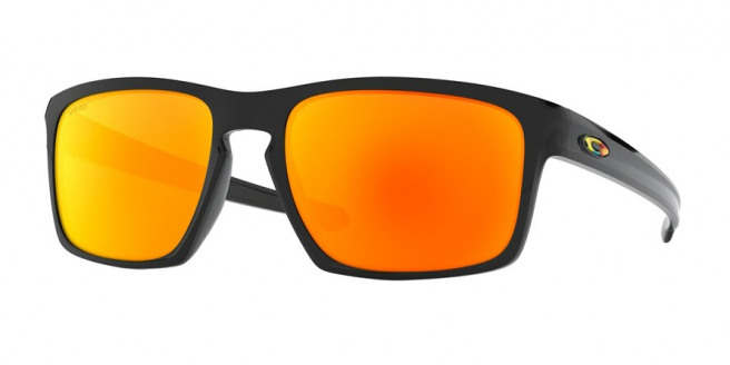 oakley sliver round polished black sunglasses with black iridium polarized lenses