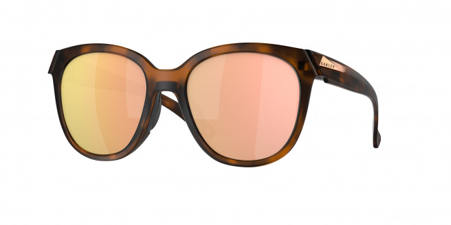 Oakley Low Key OO9433 943309 Matte Brown Tortoise Polarized (prizm rose gold polarized)