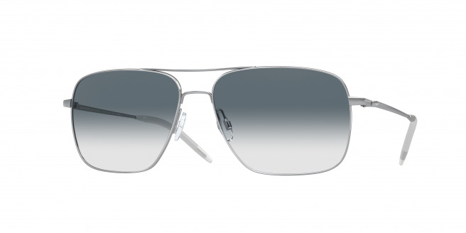 Oliver Peoples Clifton OV1150S 50363F Silver (chrome sapphire photo vfx)