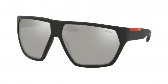 prada silver mirror sunglasses