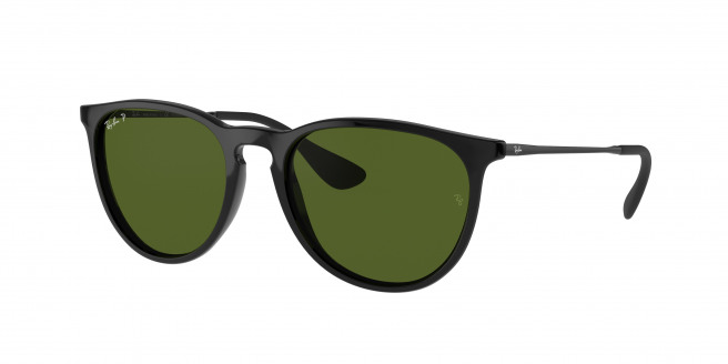 Ray-ban Erika RB4171 601/2P Black Polarized (green)