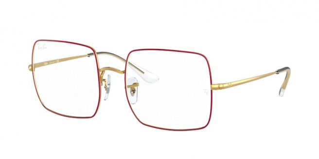 Buy Ray-ban Square RX1971V Bordeaux | mojoglasses