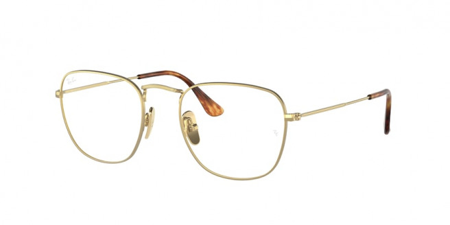 Ray-ban Frank RX8157V 1226 Demigloss Brushed Gold