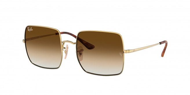 Ray-ban Square RB1971 914751 Gold (Light Brown Gradient)