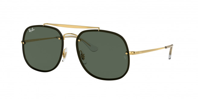 Ray-ban Blaze The General RB3583N 905071 Gold (Green Classic)