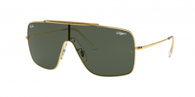 Ray-ban Wings Ii RB3697 905071 Gold (Green Classic)