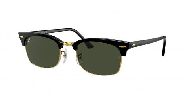 Ray-ban Clubmaster Square RB3916 130331 Black (Green Classic G-15)
