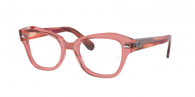 Ray-ban State Street RX5486 8177 Transparent Pink