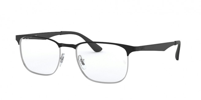 Ray-ban  RX6363 2861 Black On Silver