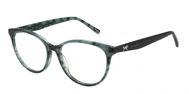 Ted Baker 9293 TB9293 50954 Gloss Teal Crystal Horn