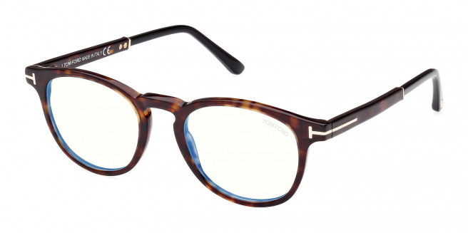 Tom Ford  FT5891-B 056 Dark Havana / Shiny Black