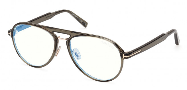 Tom Ford  FT5981-B 093 Shiny Light Green