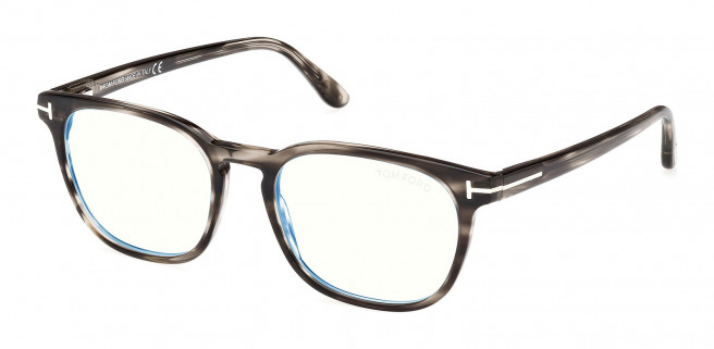 Tom Ford  FT5868-B 020 Grey/striped / Grey/striped