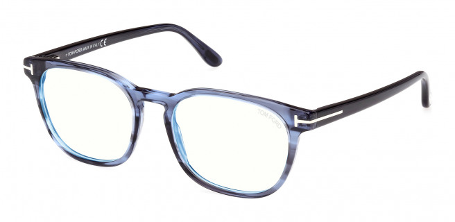 Tom Ford  FT5868-B 092 Blue/striped / Blue/striped