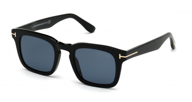 Tom Ford Dax FT0751 01V Shiny Black