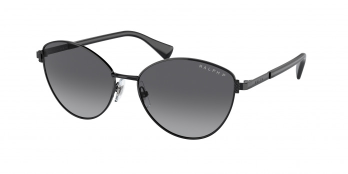 Ralph By Ralph Lauren  RA4145 9230T3 Shiny Black Polarized (Polar Gradient Grey)