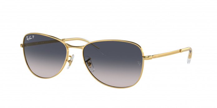 Ray-ban  RB3733 001/78 Arista Gold Polarized (Blue)
