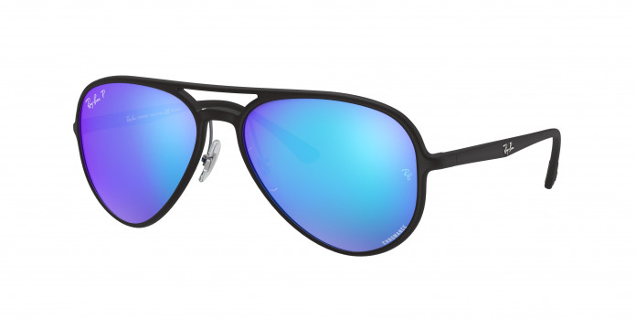 Ray-ban  RB4320CH 601SA1 Black Polarized (Blue)
