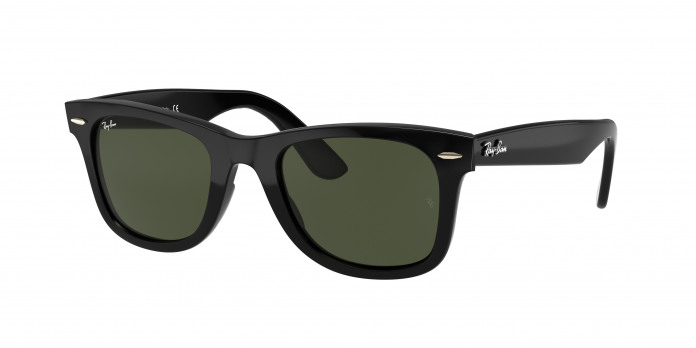 Ray-ban Wayfarer RB4340 601 Black (Green Classic G-15)