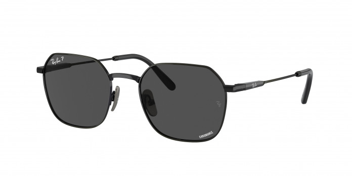 Ray-ban Jim Titanium RB8094 9267K8 Black Polarized (Dark Grey)