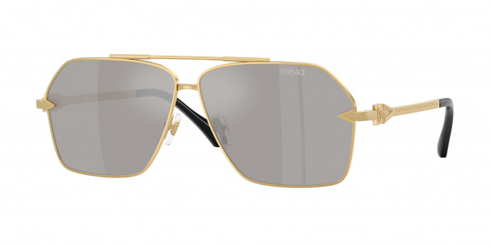 Versace  VE2284 10026G Gold (Light Grey Mirror Silver)