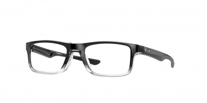 Oakley Plank 2.0 OX8081 808112 Polished Black Clear Fade
