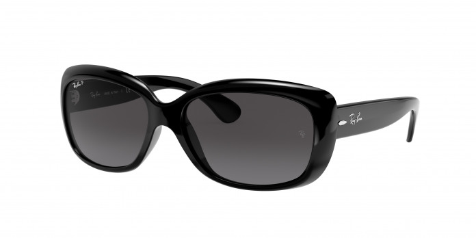 Ray-ban Jackie Ohh RB4101 601/T3 Black Polarized (light grey gradient dark grey)