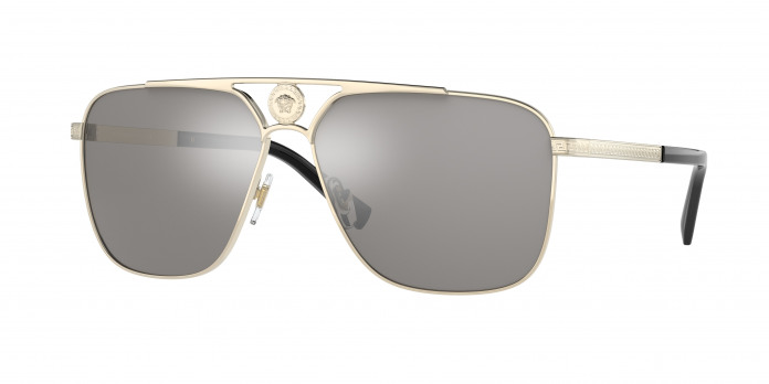 Versace  VE2238 12526G Pale Gold (Light Grey Mirror Silver)