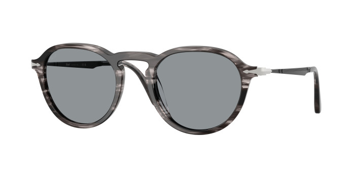 Persol  PO3383S 1238R5 Striped Black & Grey (Blue)