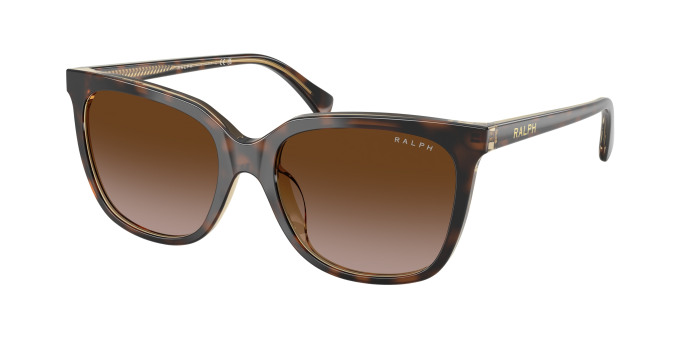 Ralph By Ralph Lauren  RA5343U 629413 Dark Havana On Transparent (Gradient Brown)