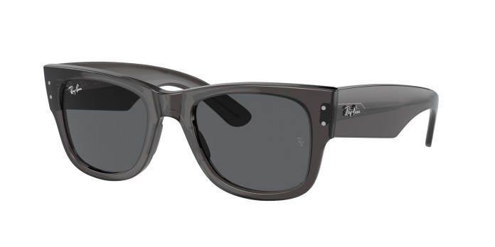 Ray-ban Mega Wayfarer RB0840S 1406B1 Transparent Black (Dark Grey)