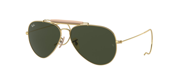 Ray-ban Outdoorsman I RB3030 L0216 Arista Gold (G-15 Green)