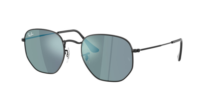 Ray-ban Hexagonal RB3548N 002/8O Black (Blue)