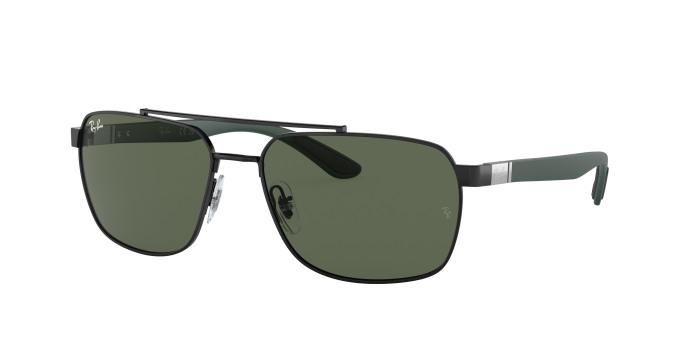 Ray-ban  RB3701 002/71 Black (Dark Green)