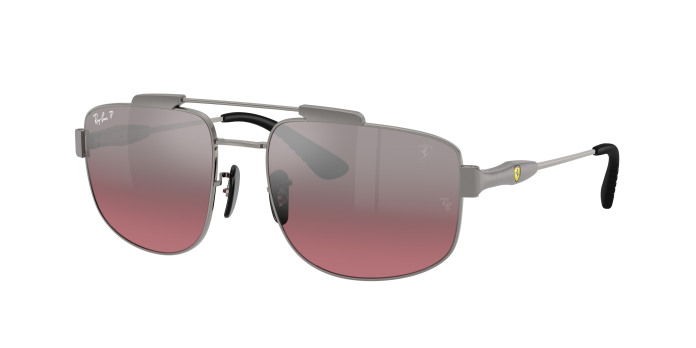 Ray-ban Ferrari  RB3789M F1247A Gunmetal Polarized (Polarized Wine)