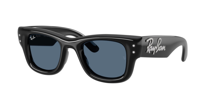 Ray-ban Wayfarer Puffer RB4940B 686480 Black (Dark Blue)