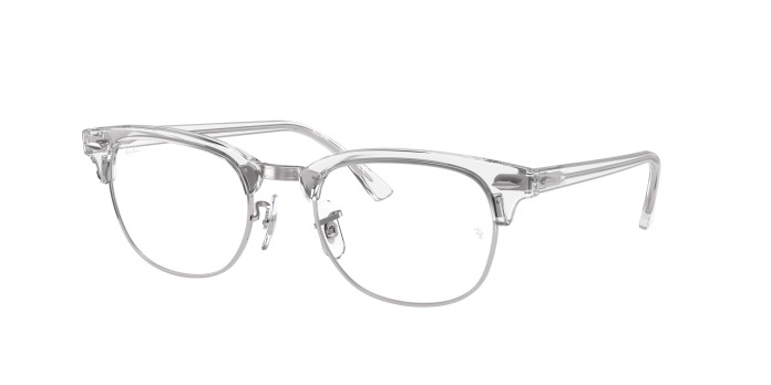 Ray-ban Clubmaster RX5154 2001 White Transparent
