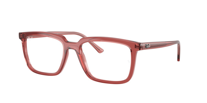 Ray-ban Alain RX7239 8510 Transparent Red