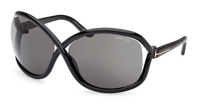 Tom Ford Bettina FT1068 01A Shiny Black