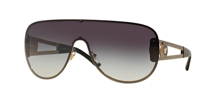 Versace  VE2166 12528G Pale Gold (Light Grey Gradient Dark Blue)