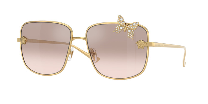 Versace  VE2282 10028Z Gold (Light Brown Mirror Silver Gradient)
