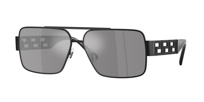 Versace VE2290 12616G Matte Black (Dark Grey Mirror Silver)