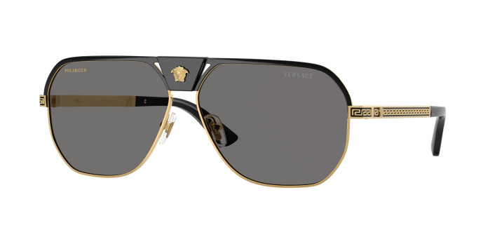 Versace  VE2294 100281 Black Polarized (Dark Grey Polarized)