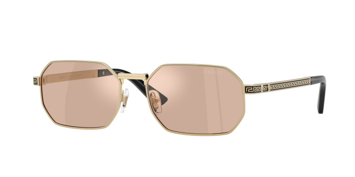Versace  VE2297 1252/5 Pale Gold (Light Pink Mirror Silver)