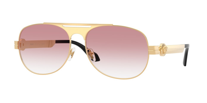 Versace  VE2302 15233B Gold Versace (Clear Gradient Pink)