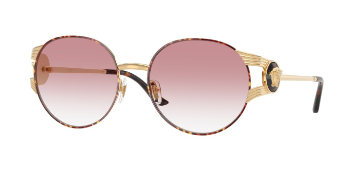 Versace VE2303 15253B Gold Versace/havana (Clear Gradient Pink)