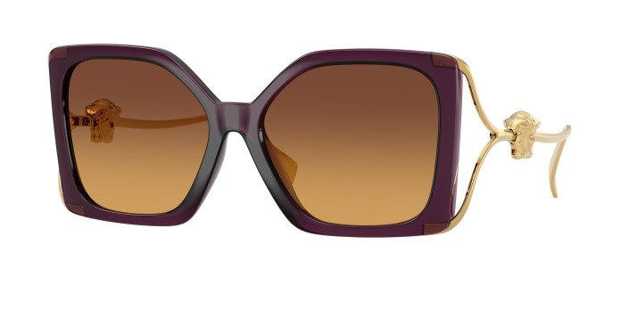 Versace  VE4502U 5536T5 Opal Purple (Yellow Gradient Brown)
