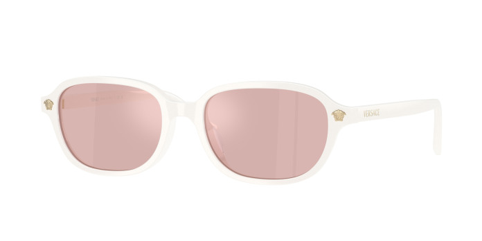 Versace  VE4514D 55441T White Talc (Pink Mirror Gold)
