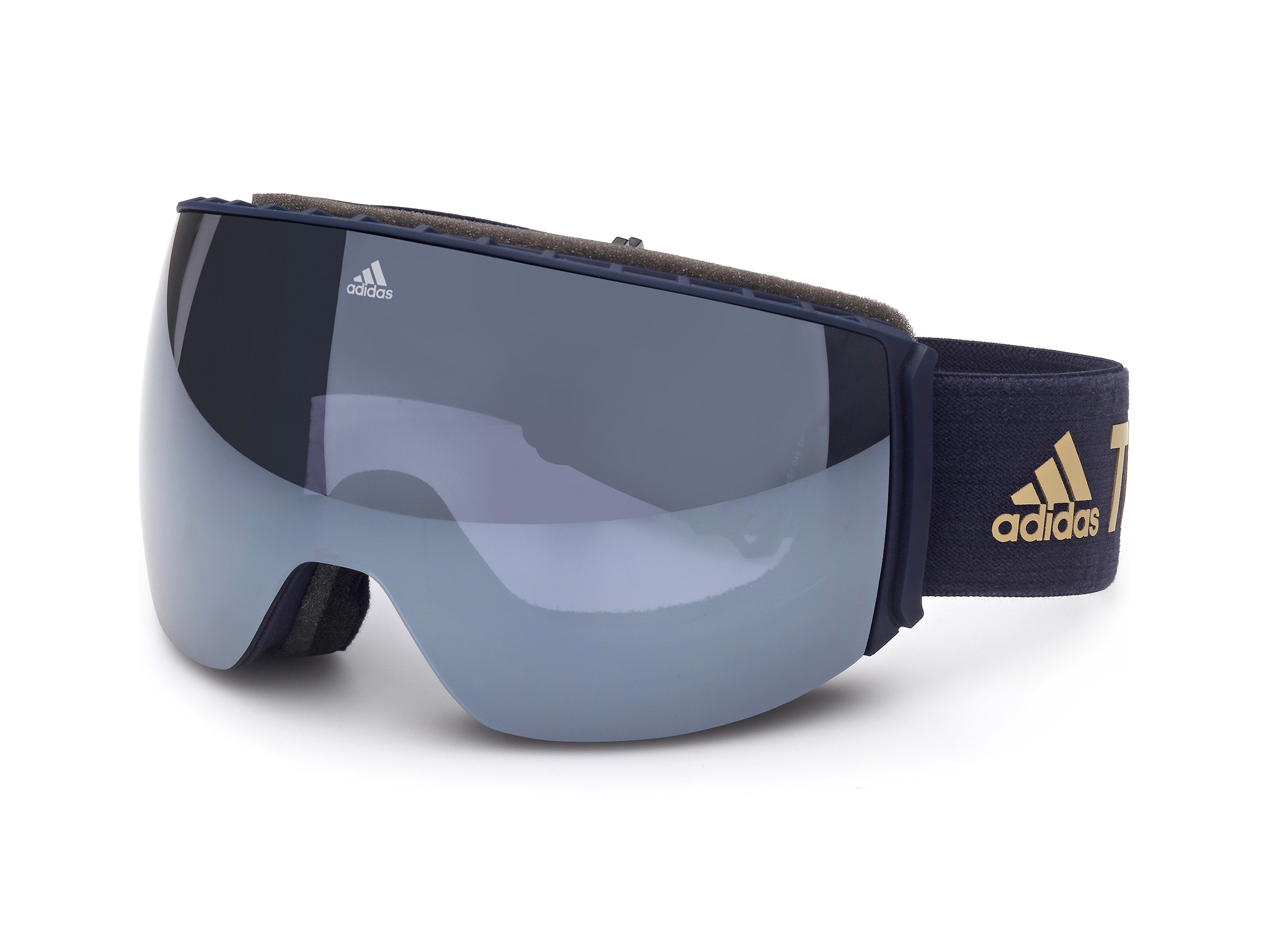 Buy Adidas Sport Sp0053 91c Matte Blue Smoke Mirror prescription
