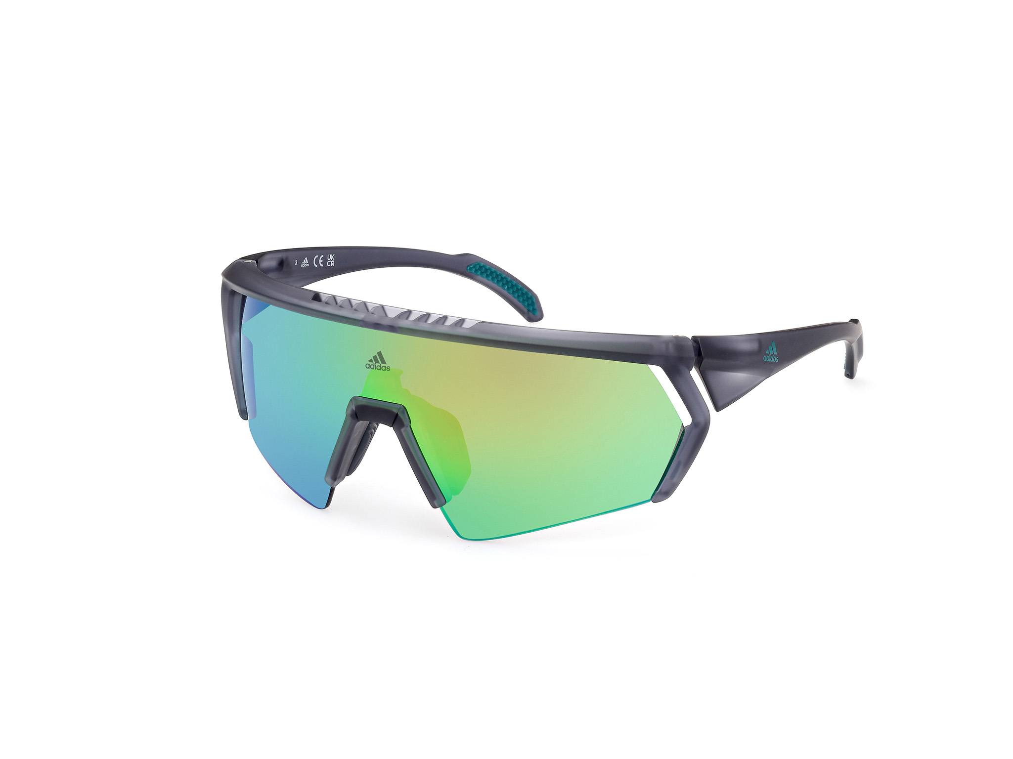 Buy Adidas Sport Sp0063 20q Grey other Green Mirror prescription